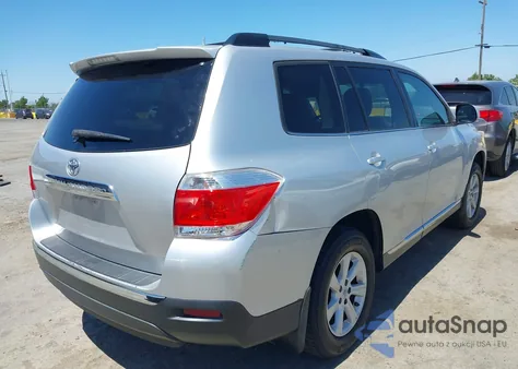 2012 Toyota Highlander Base V6 из США, поврежденный, VIN 5TDZK3EH9CS053511